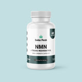 Nicotinamide Capsules with Trans-Resveratrol Vitamin B3 Supplement for Cellular Energy & Metabolism Support