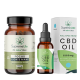 CBD Oil With FREE Lions Mane Capsules