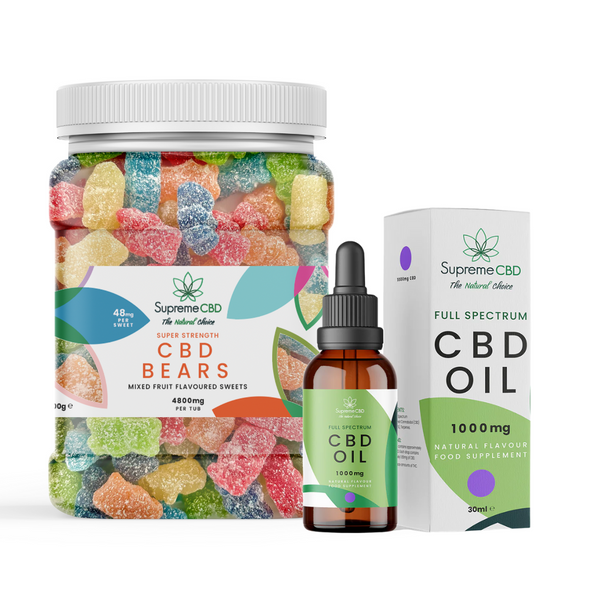 Supreme CBD Oil with FREE 4800mg Gummies
