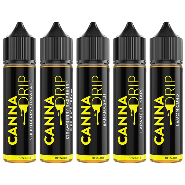 Canna Drip Desserts 1000mg CBD E-Liquid 50ml (50VG/50PG)