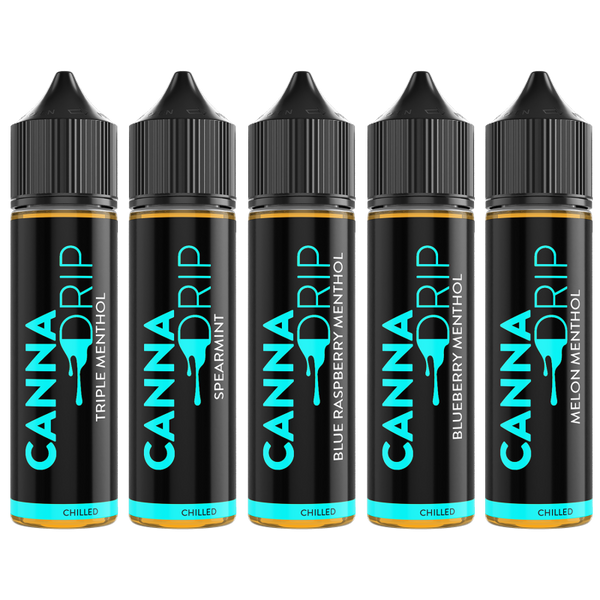 Canna Drip Chilled CBD E-Liquid 1000mg 50ml (50/50 VG/PG Vape Juice)