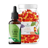 CBD Oil 100ml (12000mg) & Large CBD Gummies Bundle