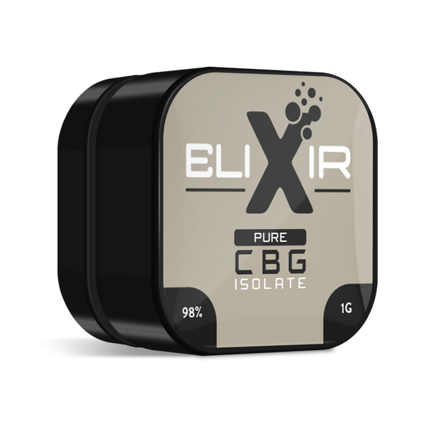 Elixir Pure CBG Isolate 98% 1g – High Purity Cannabigerol Crystal