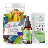 The Perfect Starter Bundle - 1500mg CBD Oil with FREE 1600mg Gummies