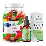 The Perfect Starter Bundle - 1500mg CBD Oil with FREE 1600mg Gummies