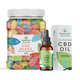 The Perfect Starter Bundle - 1500mg CBD Oil with FREE 1600mg Gummies