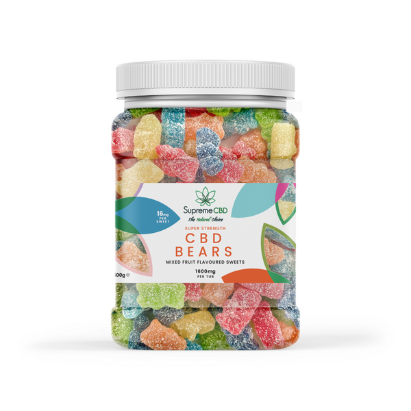 CBD Large Gummy Bears (1600mg)