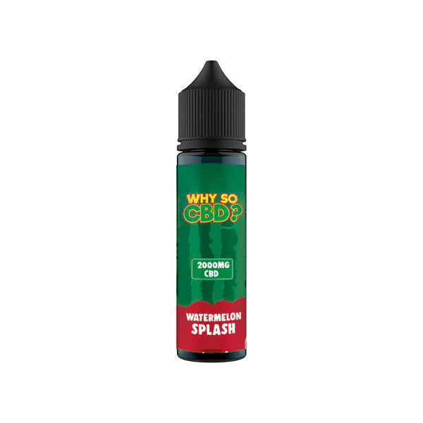 Why So CBD? 2000mg Full Spectrum CBD E-liquid 60ml