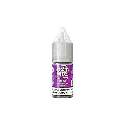 18mg Get Nic Nic Shot 10ml (100VG)