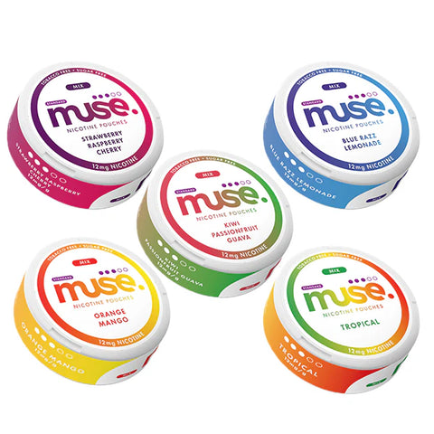 12mg Muse Nicotine Pouches (UK Made) - 20 Pouches (3 for £10.50)