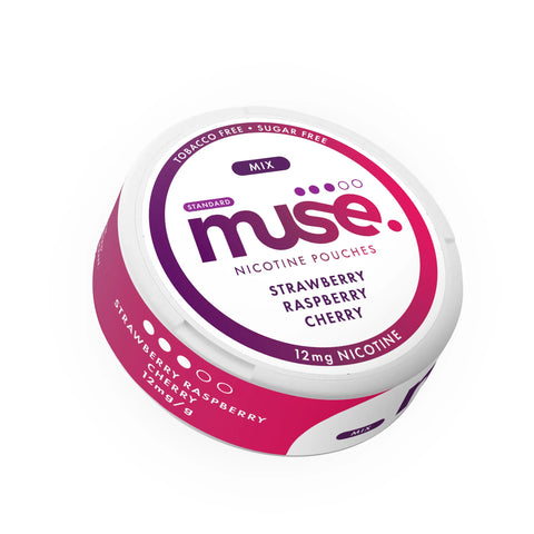 12mg Muse Nicotine Pouches (UK Made) - 20 Pouches (3 for £10.50)