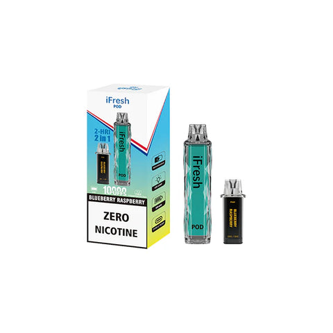 0mg iFresh 10000 Puffs 2in1 Prefilled Pod Kit