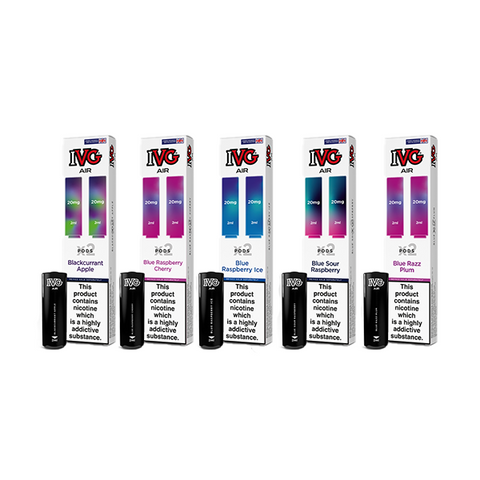 20mg I VG Air Prefilled Pods 2ml 1200 Puffs - 2 Pcs