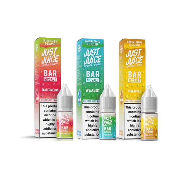 10mg Just Juice Bar 10ml Nic Salt (40VG/60PG)