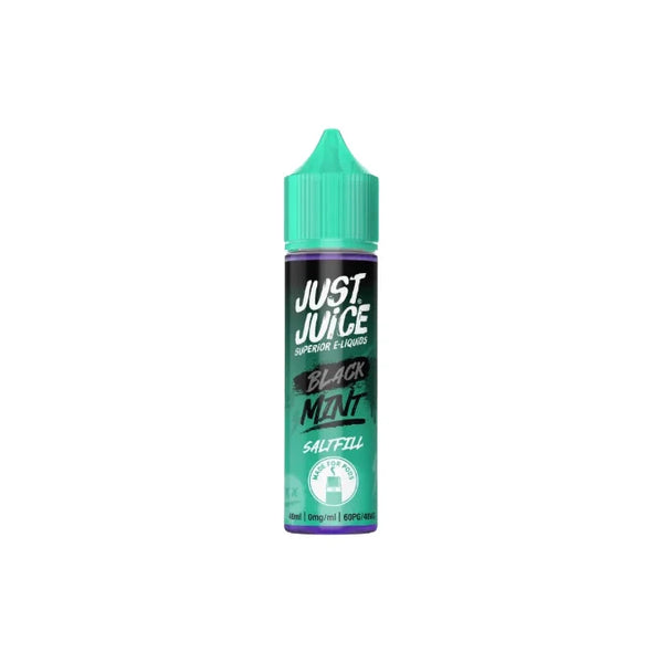 0mg Just Juice Mint 40ml Saltfills (40VG/60PG)