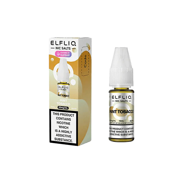 20mg ELFLIQ By Elf Bar 10ml Nic Salt (50VG/50PG) - Stoptober Special Offer!