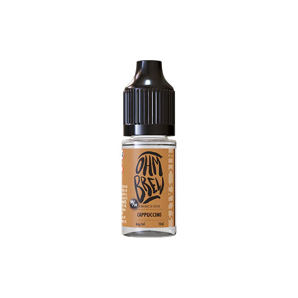 12mg Ohm Brew Balanced Blend 10ml Nic Salts (50VG/50PG)
