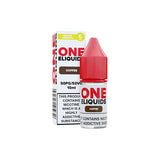 6mg One E-Liquids Flavoured Nicotine E-Liquid 10ml (50VG/50PG)