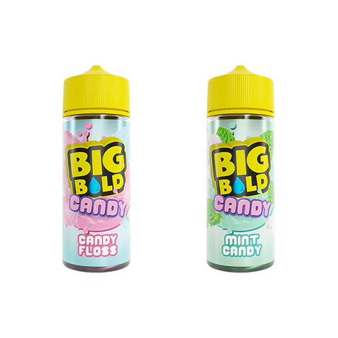 0mg Big Bold Candy Series 100ml Shortfill (70VG/30PG)