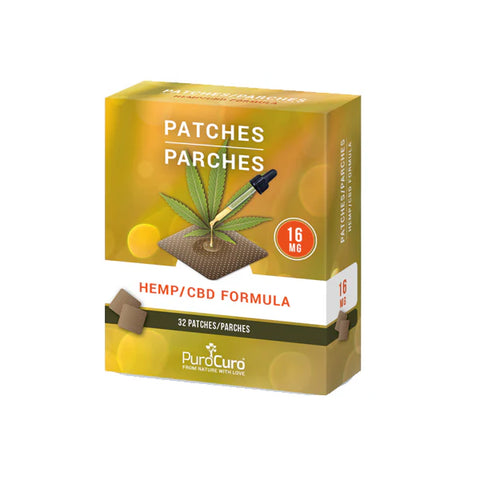 PuroCuro 16mg CBD Formula Patches