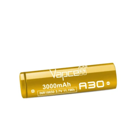 VapCell A30 18650 3000mAh Battery