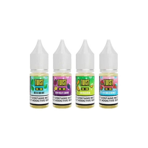 10mg Twist Nic Salt 10ml (50VG/50PG) (5 FOR £12)