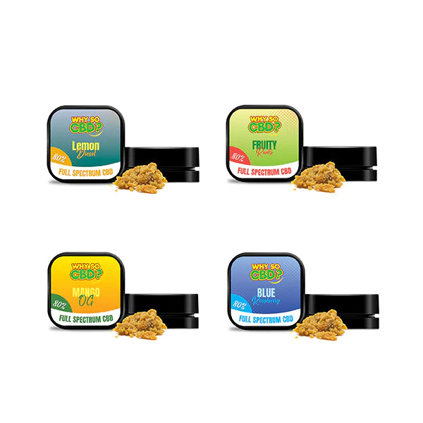 Why So CBD? 80% Full Spectrum CBD Crumble 5g