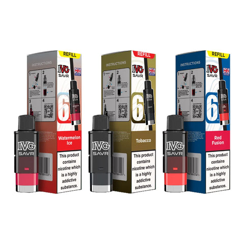 20mg IVG SAVR Refill Pod Pack 3000 Puffs