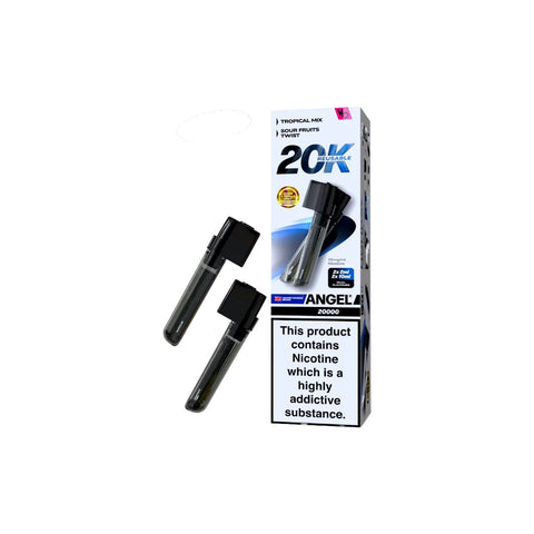 20mg Angel 20K Pods By Vapes Bars Holiday Edition Prefilled Pods