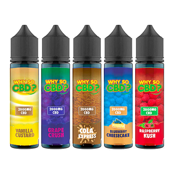 Why So CBD? 2000mg Full Spectrum CBD E-liquid 60ml