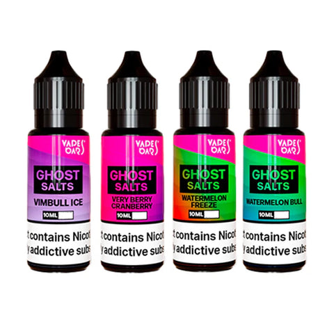 10mg Ghost Salts By Vapes Bars Nic Salts 10ml (50VG/50PG)