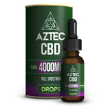 Aztec CBD Full Spectrum Hemp Oil 4000mg CBD 10ml
