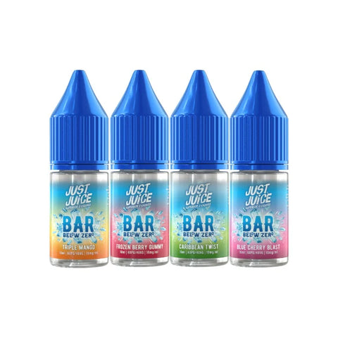 10mg Just Juice Bar Below Zero 10ml Nic Salt (40VG/60PG)
