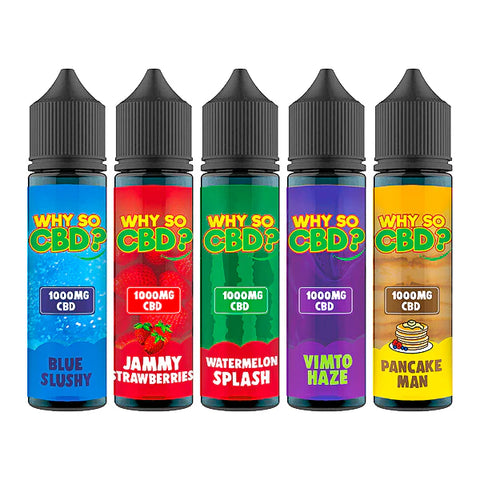 Why So CBD? 1000mg Full Spectrum CBD E-liquid 60ml