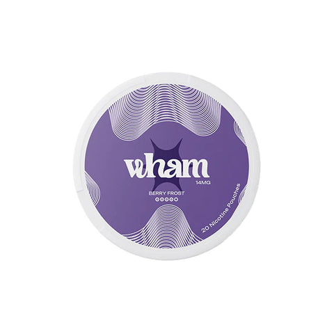 14mg Wham Regular Nicotine Pouch - 20 Pouches (Buy 1 Get 1 Free)