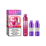 Elf Bar Plus50 Prefilled 50K Pod Vape Kit (ANY 2 FOR £24)