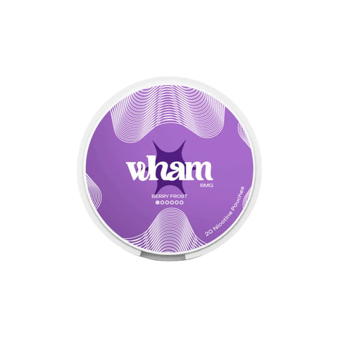 6mg Wham Regular Nicotine Pouch - 20 Pouches (Buy 1 Get 1 Free)