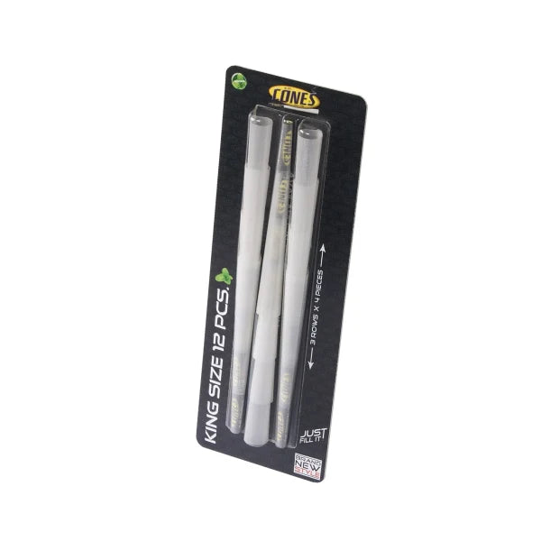 Cones King Size pre-rolled Cones - 12 Pieces