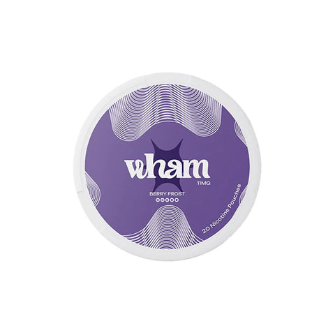 11mg Wham Regular Nicotine Pouch - 20 Pouches (Buy 1 Get 1 Free)