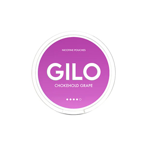 16mg GILO Nicotine Pouch Chokehold Grape - 20 Pouches (Buy 1 Get 1 Free)