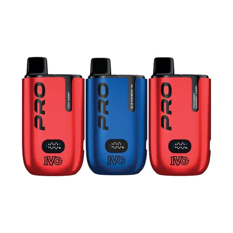 0mg IVG Pro 12 Pod Vape Kit 10000 Puffs