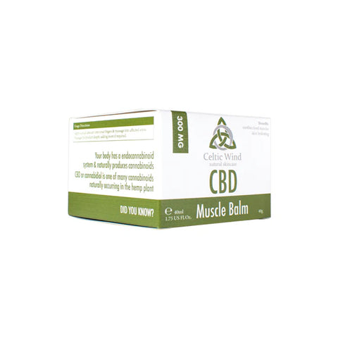 Celtic Wind Crops 300mg CBD Muscle Balm - 40ml (BUY 1 GET 1 FREE)
