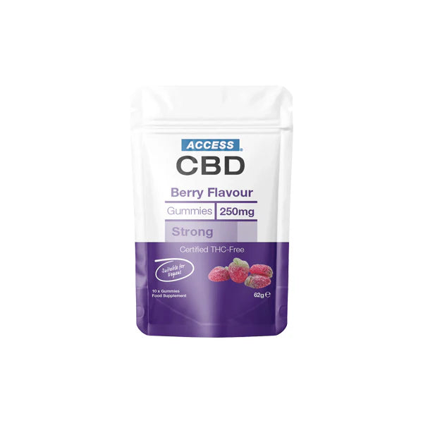 Access CBD 250mg CBD Berry Gummies (45g)