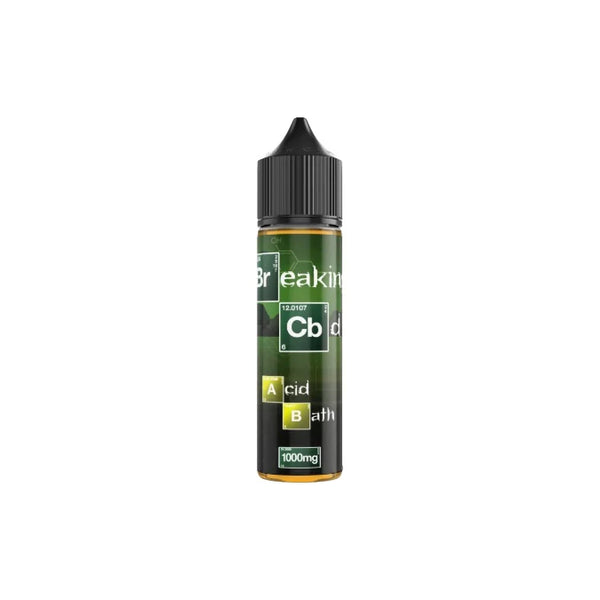 Breaking CBD 1000mg CBD Isolate E-liquid 50ml (50PG/50VG)