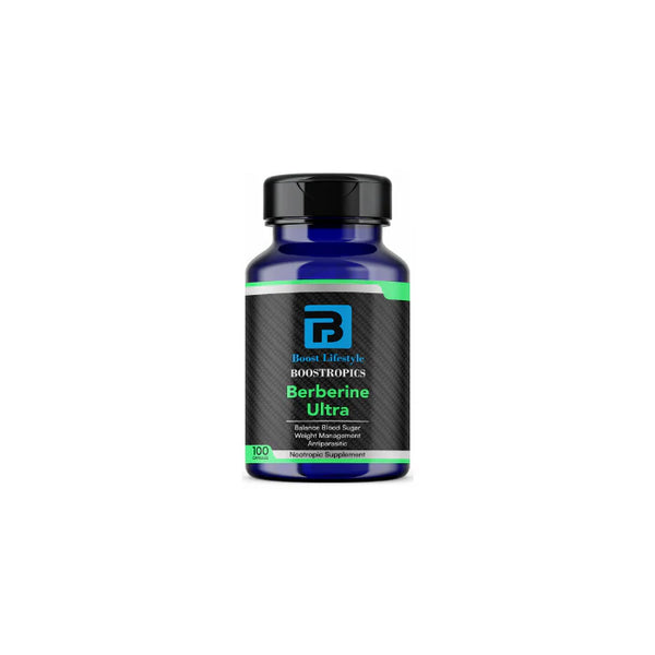 Boostropics Berberine Ultra Nootropic Supplements - 100 Caps