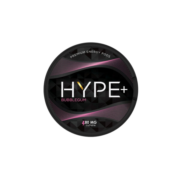 80mg Hype+ Caffeine Pouches - 20 Pouches