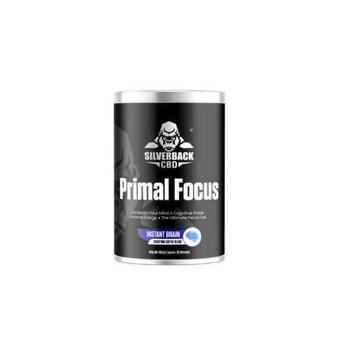 Silverback CBD Primal Focus Nootropic Coffee