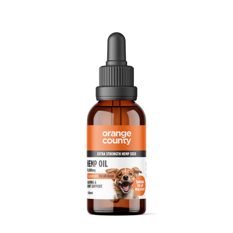Orange County Extra Strength 30,000mg Pet Calming Hemp Seed Oil