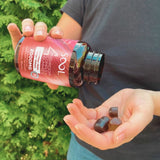 4 Mushroom Gummies 60pcs - Berry Flavour - Lion's Mane, Chaga, Reishi, Shiitake