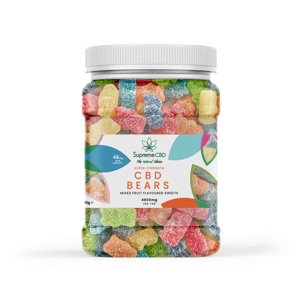 Super Strength CBD Gummy Bears (4800mg)